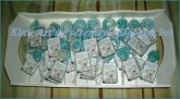 50 Pirulitos porta recados em biscuit